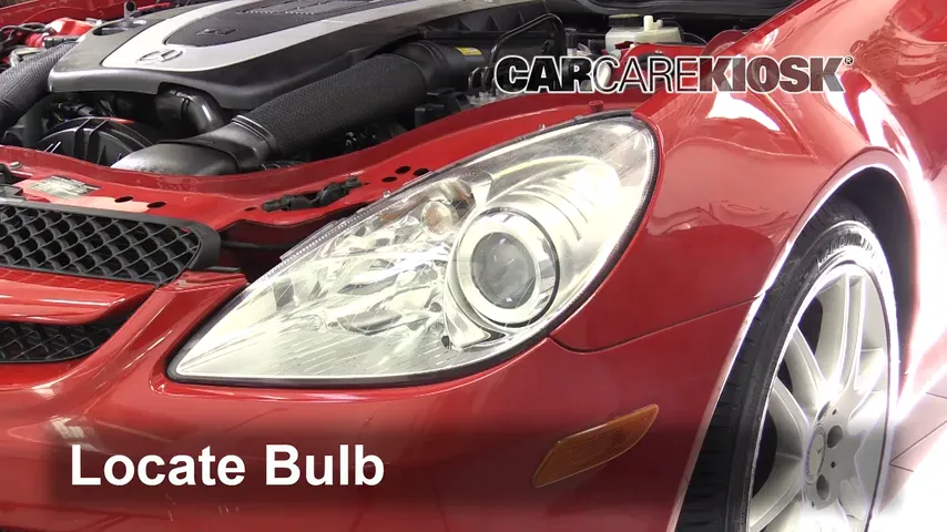 2009 Mercedes-Benz SLK300 3.0L V6 Éclairage Feu de jour (remplacer l'ampoule)